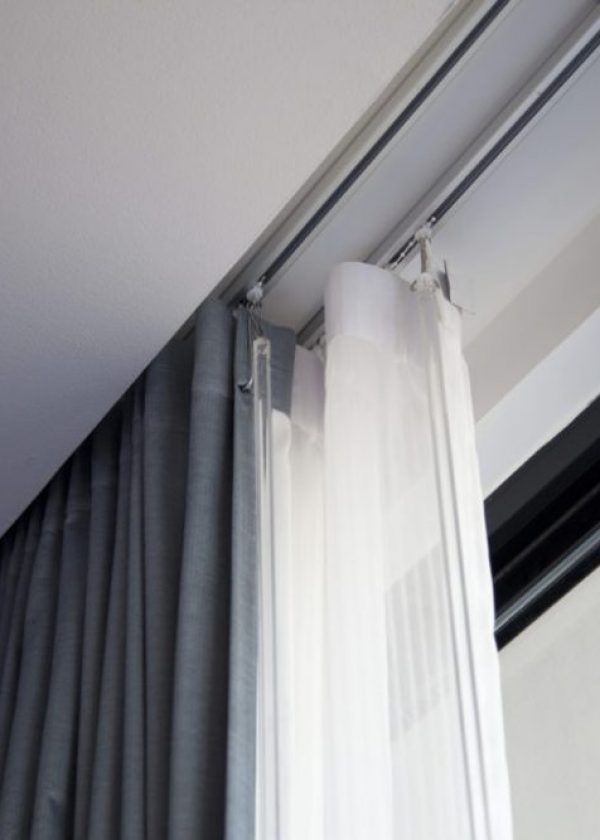 Curtain in residential room